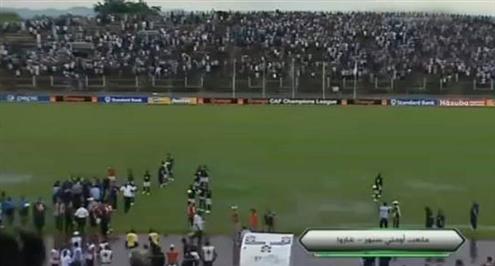 الأمطار تلغي مباراة القطن والأهلي في دوري أبطال إفريقيا.. والإعادة الأحد